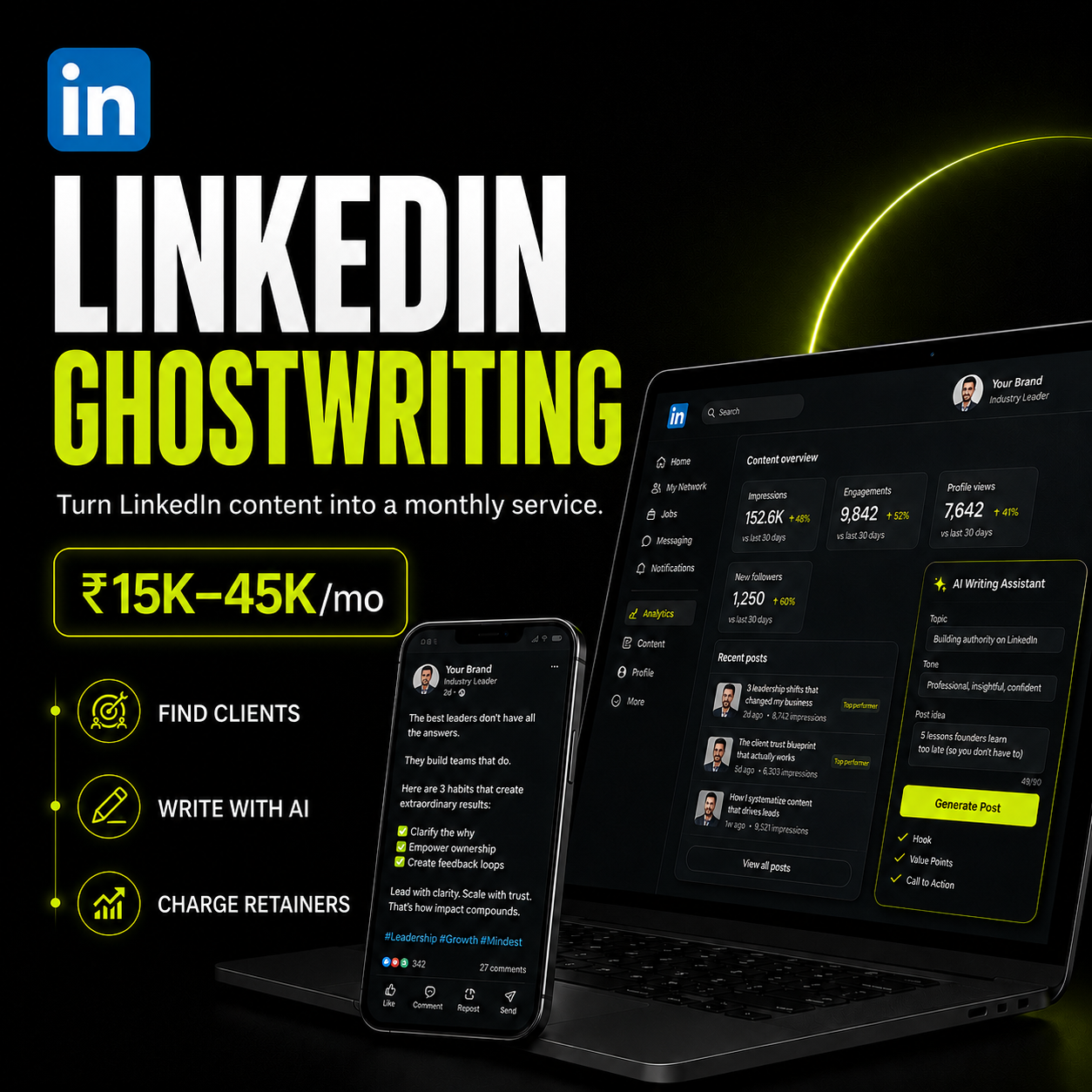 LinkedIn Ghostwriting
